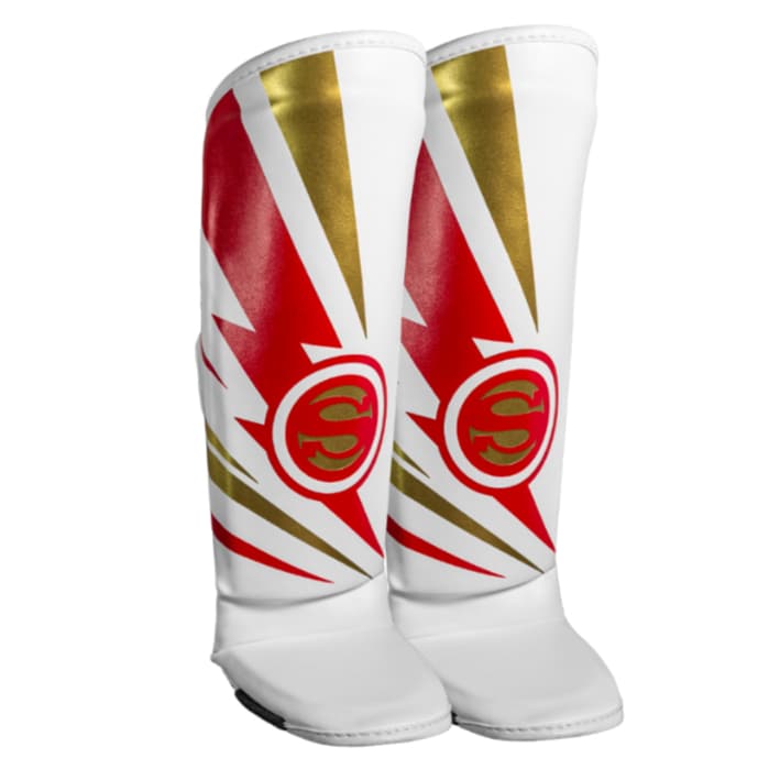 Caneleira Infantil Muay Thai Kids  Super Hero Olimpo Esportes