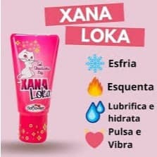 Gel Excitante LUBRIFICANTE Feminino XANA LOKA - Aquece, Esfria, Vibra PARA MULHERES QUE QUEREM ALGO A MAIS