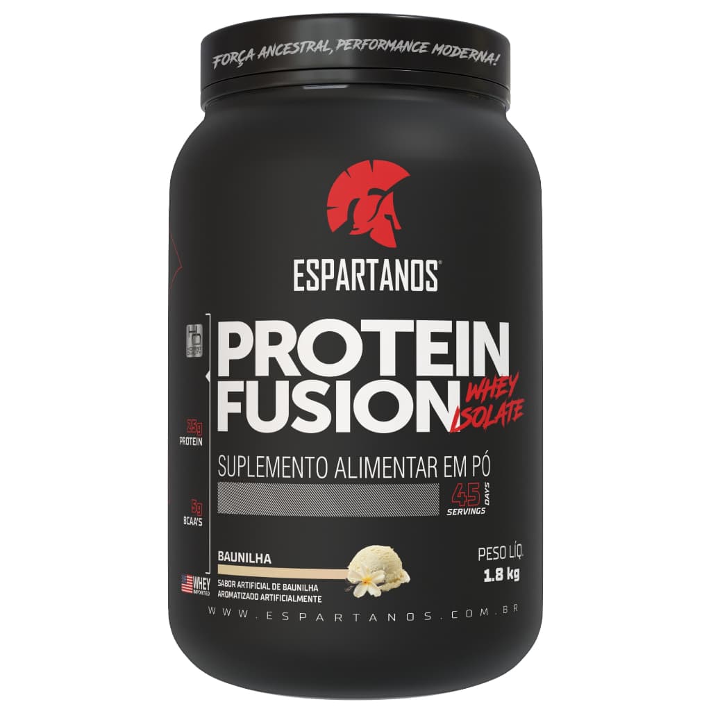 Protein Fusion Whey Isolate 1,8kg - Espartanos Nutrition