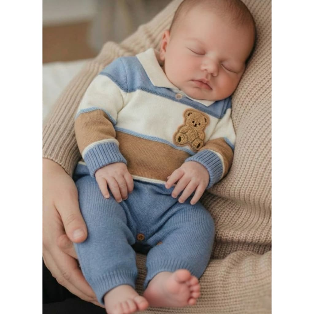 Macacão para bebê menino Charme Jorge