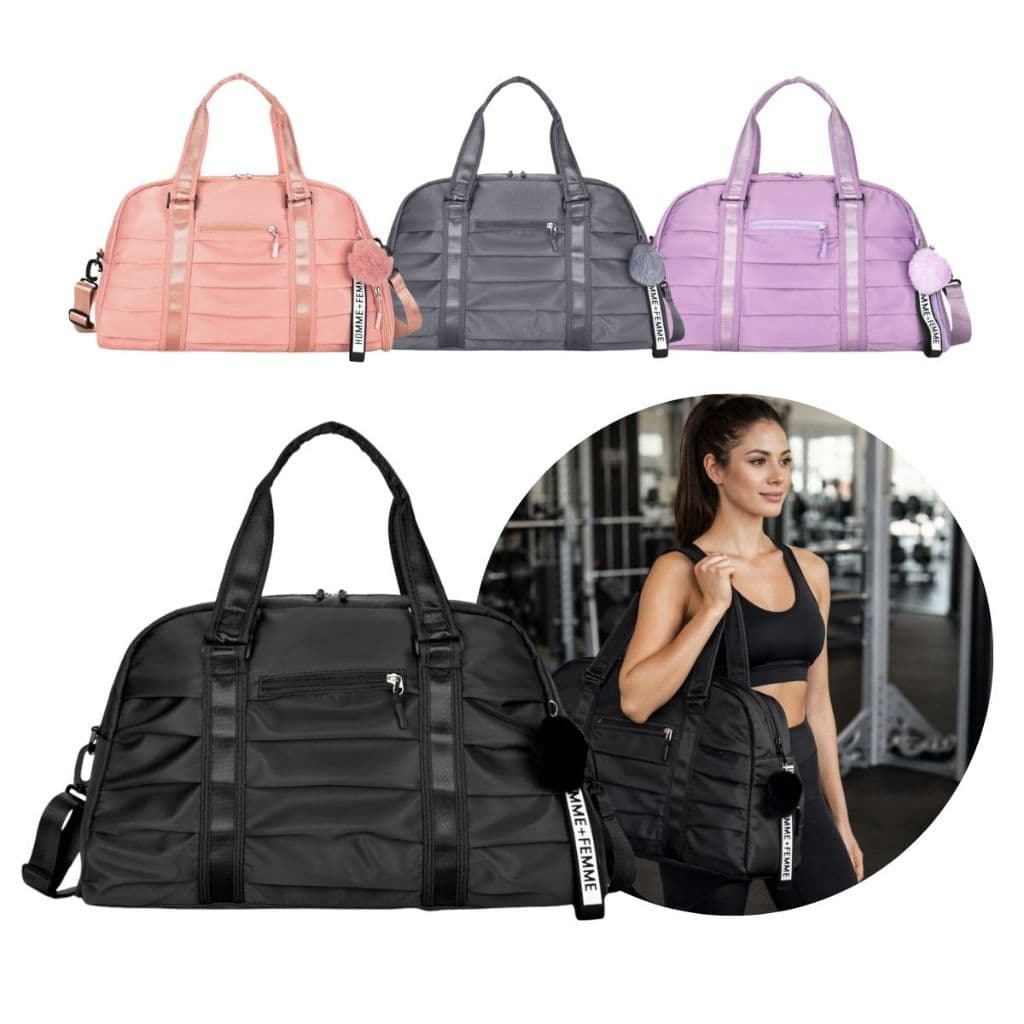 Bolsa para Academia Fitness Mochila de Viagem Grande Transversal Ombro Esportiva