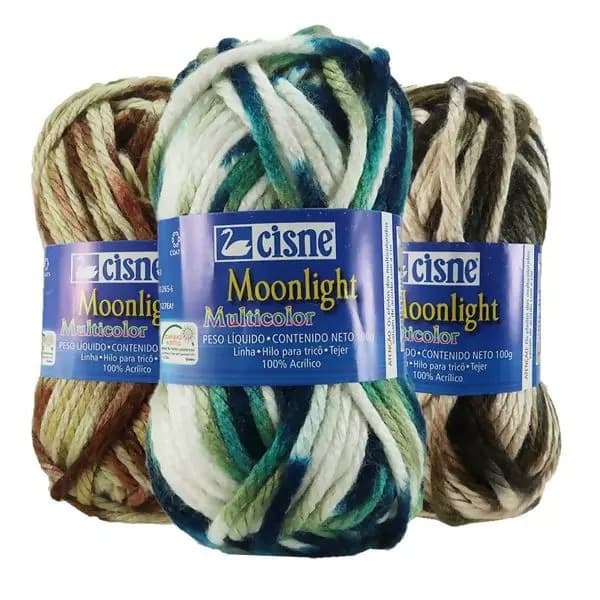 Lã Moonlight Cisne/coats 100g