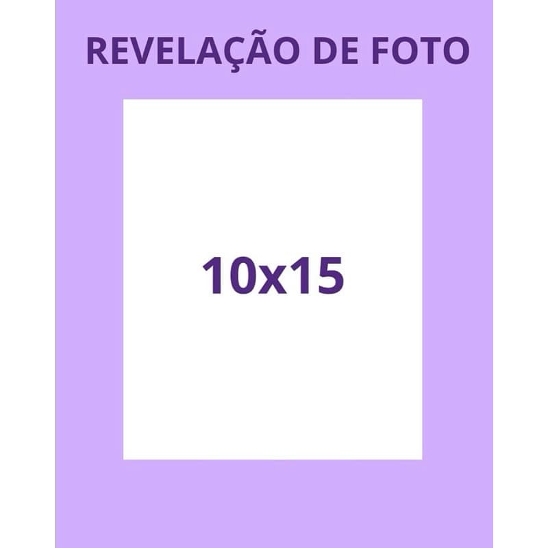 Revelação de Fotos 10x15 , 5 Fotos