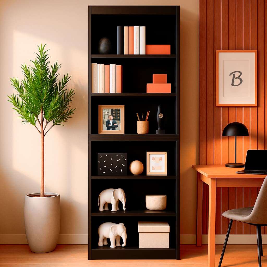 Armário Organizador Multiuso 6 Espaços | Estante p/ Quarto, Sala e Escritório