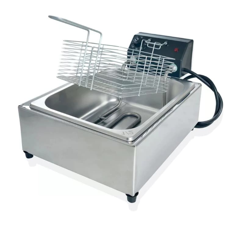 FRITADEIRA ELETRICA 1 CUBA 5 LITROS PARA FRITURAS EM GERAL/ BATATA/PASTEL/SALGADOS