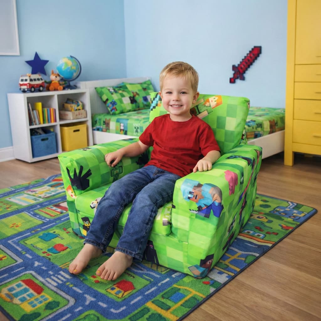 Sofá Infantil Desenhos Jogos Games Sofá De Criança
