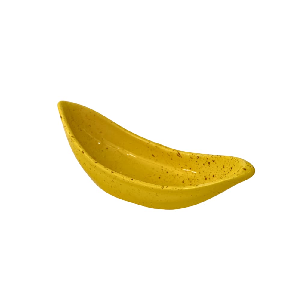 Bowl Tigela Banana em Cerâmica Esmaltada