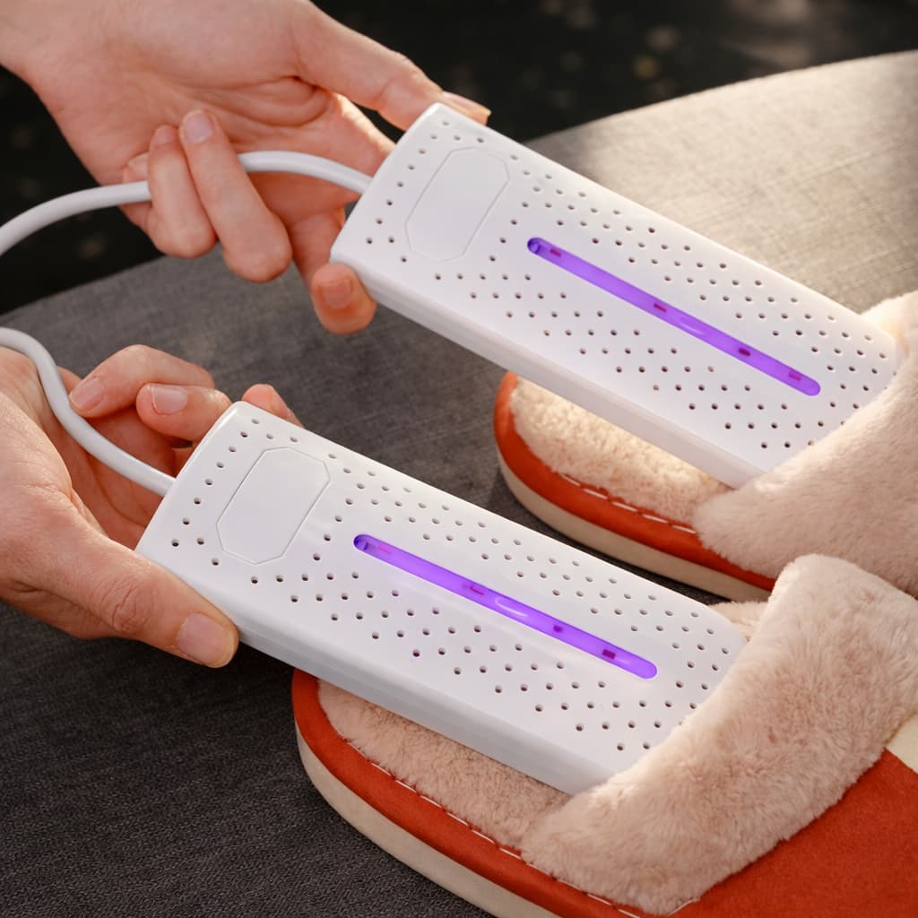 Secador de Sapato Calçado Tenis Meia Aquece Reduz Odor Uv