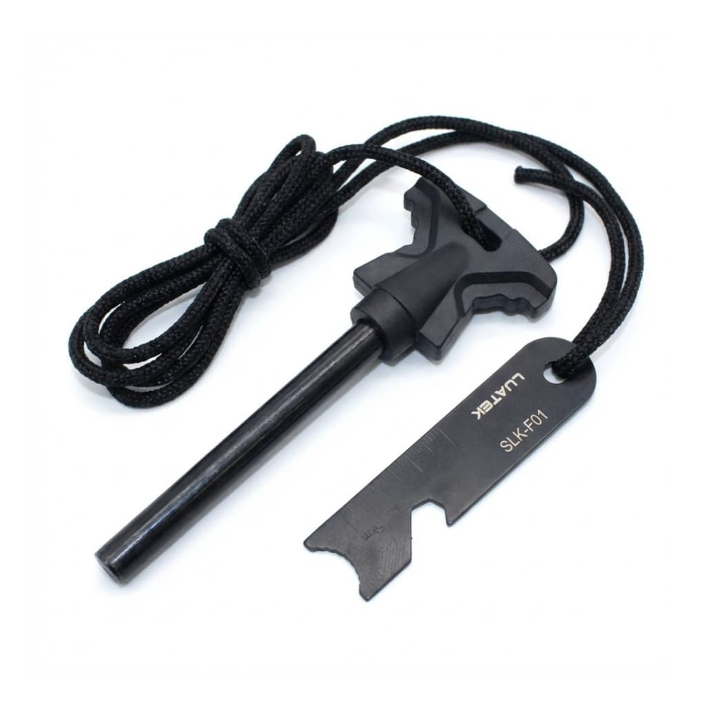 Pederneira Magnésio Fogo Sobrevivência Camping acender fogo LUATEK SLK-F01