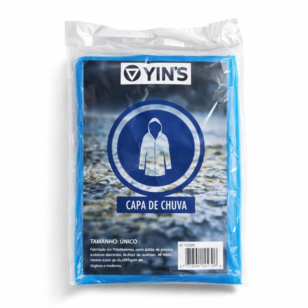 CAPA DE CHUVA INFANTIL TAMANHO ÚNICO