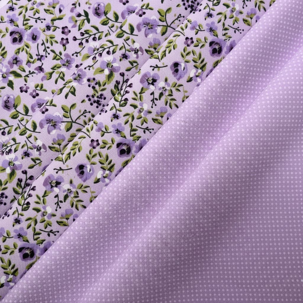 Tecido Tricoline 100% Algodão Compose Dois cortes de 50 cm x 1,5 mt de Largura