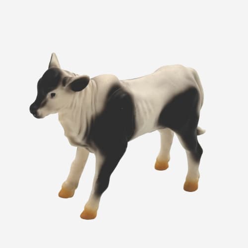 BRINQUEDO INFANTIL ANIMAL BEZERRINHO FAZENDINHA VINIL 100% ATOXICO COM VARIAÇÃO