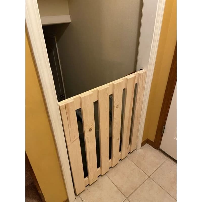 portão Portãozinho segura pets e crianças portão de madeira pinus