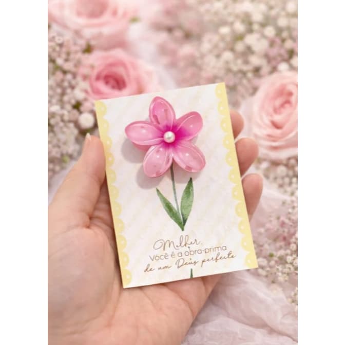 Cartões Dia das Mulher Lembrancinhas Cristã Igreja Mulheres Mimo Cliente
