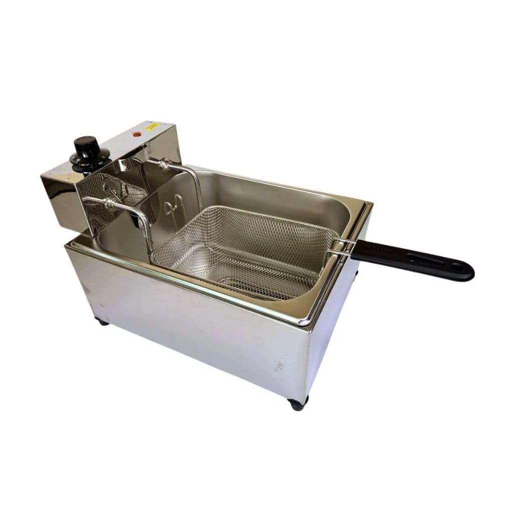 Fritadeira Industrial Elétrica 7 Litros Inox Profissional