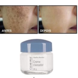Creme Facial Clareador Noturno Clear Pele Abelha Rainha 30g
