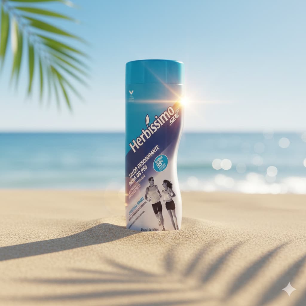 Talco Herbíssimo SEC Tradicional 100g