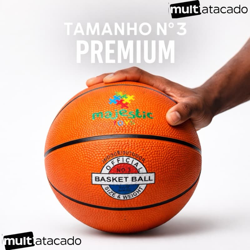 Bola de Basquete Tamanho numero 3 / Bola de Basquete brinquedo infantil bola de fut