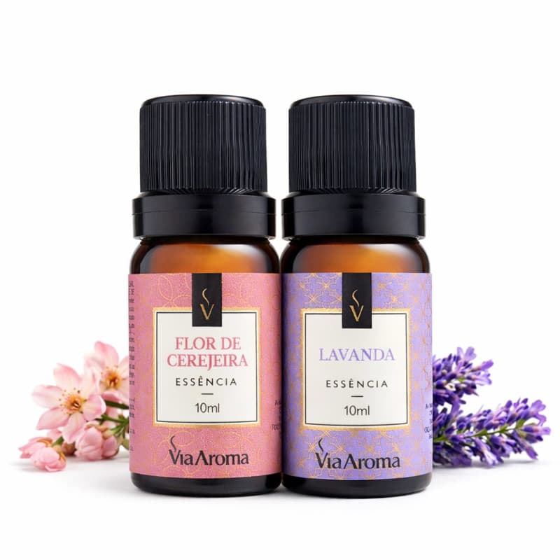 Kits 2 Essências Para Aromatizador Difusor Elétrico De Ambiente Via Aroma 10ml ENVIO IMEDIATO