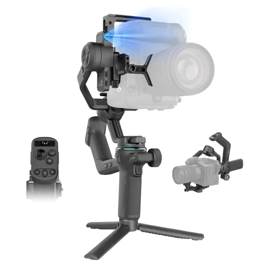 Estabilizador Para Câmera Scorp C 2 até 3,5kg Gimbal Câmera Sony Canon Nikon Novo Lacrado Com Garantia