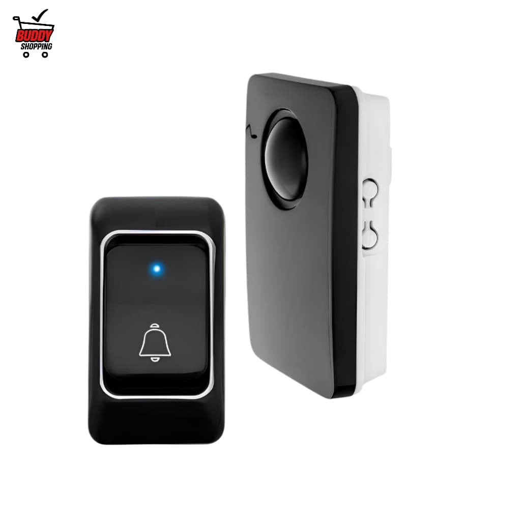 Campainha Residencial Sem Fio Longo Alcance 100m Prova D'água