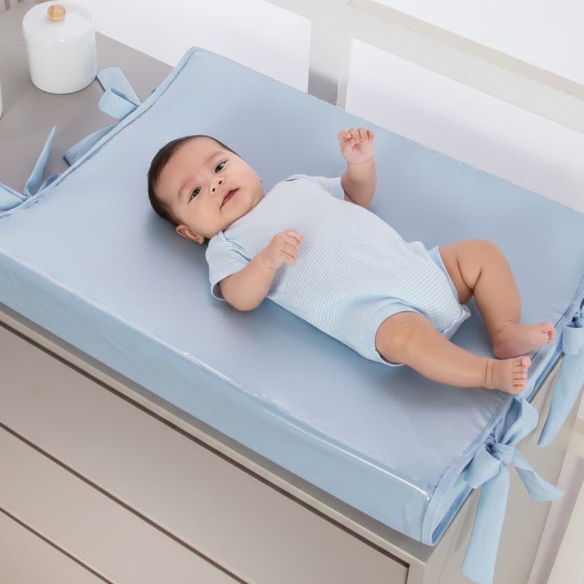 Trocador de Cômoda para bebê/55x40cm/Plastificado/Linha Basic/Luxo