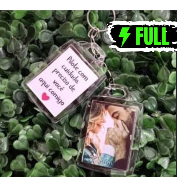 Chaveiro Dirija/Pilote com Cuidado - Premium