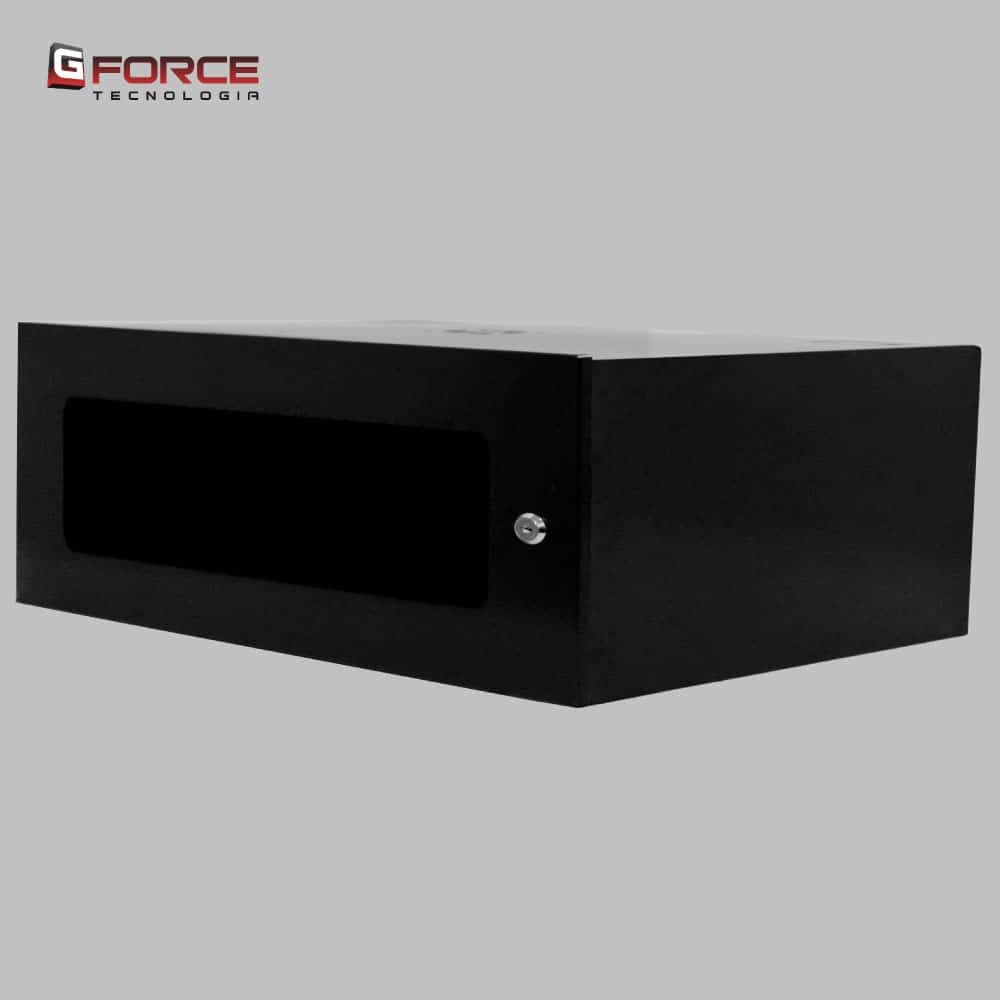 Rack Servidor Gforce 19 Pol 3ux350 Parede Visor De Acrílico