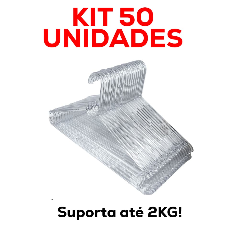 Kit Cabides Acrílico Transparente Adulto Reforçado Envio Imediato!