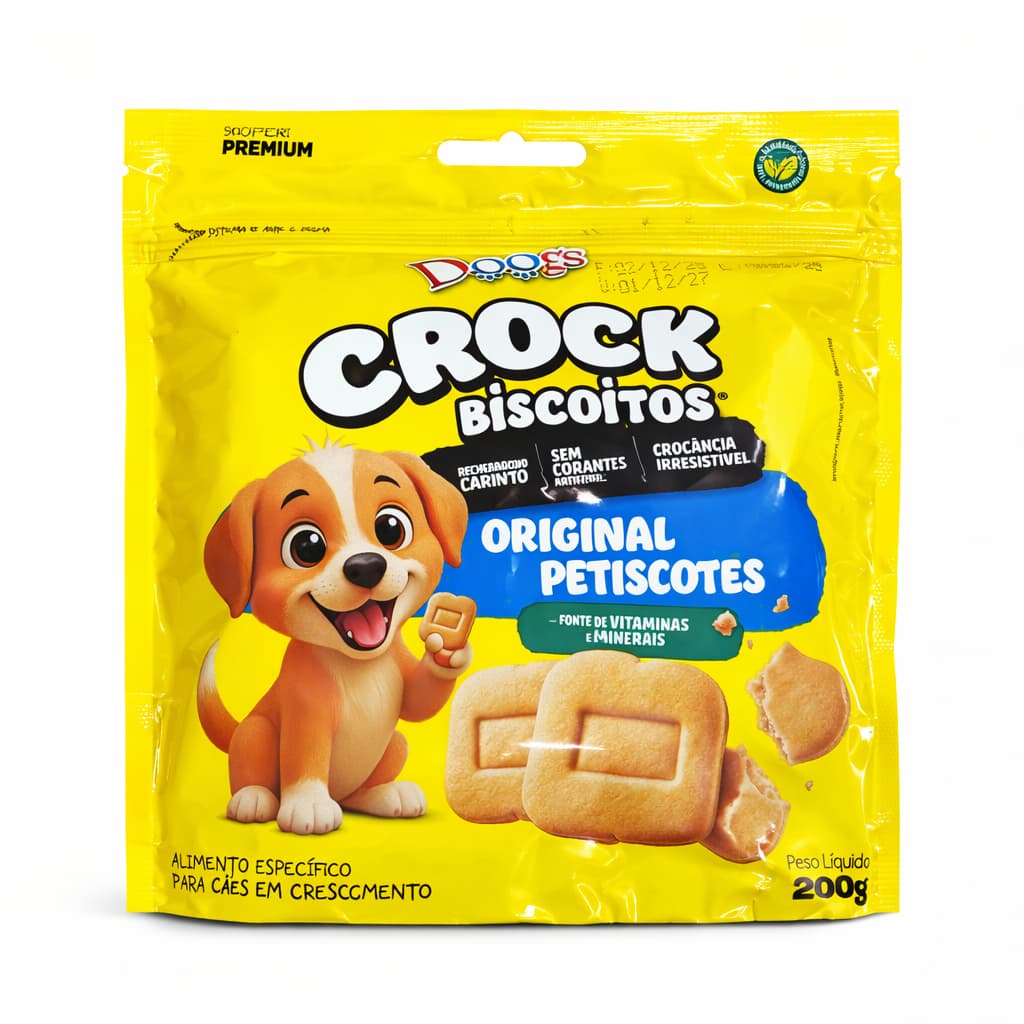 Petisco Biscoito para Cães 200g Doogs SABORES