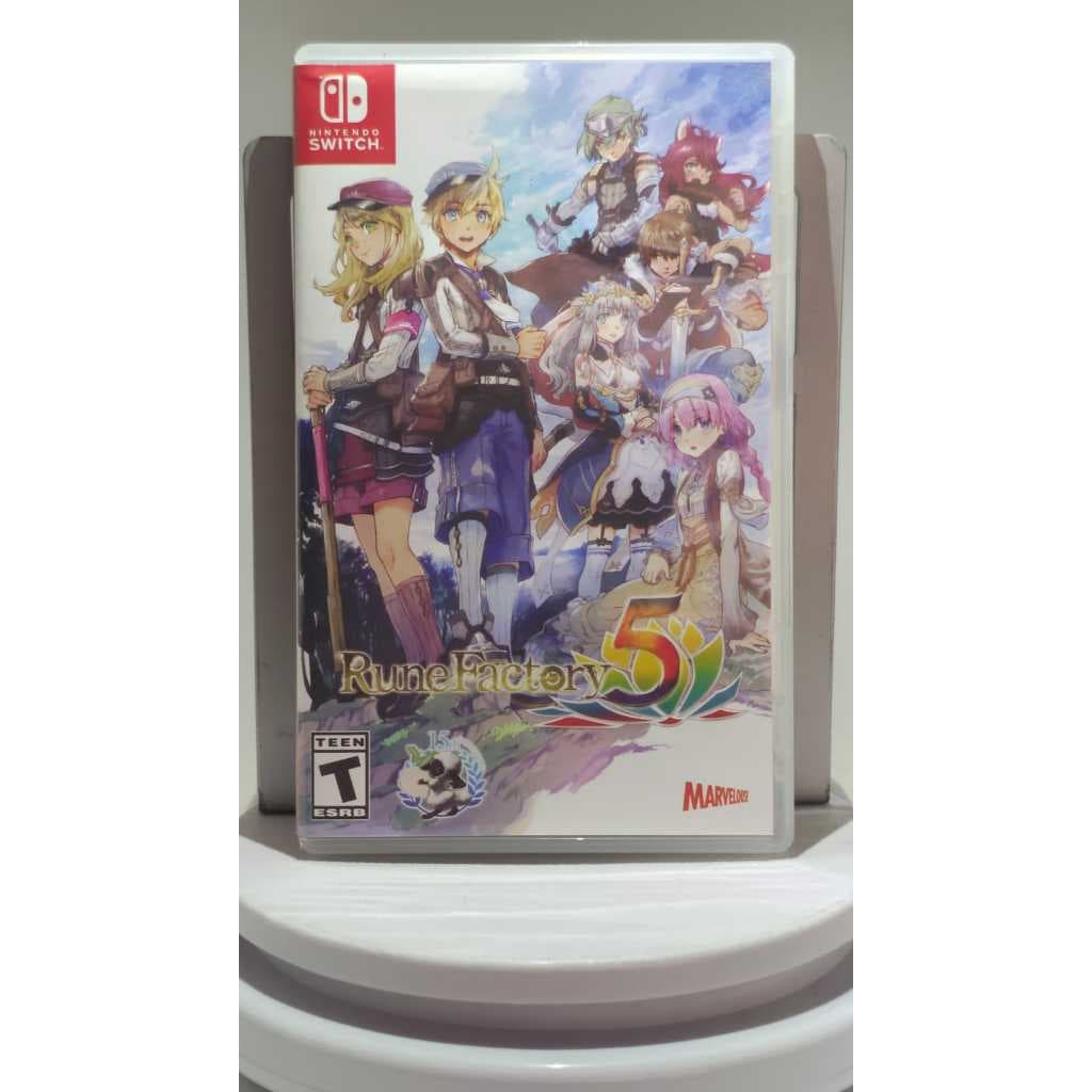 Rune Factory 5 Switch Usado Americano