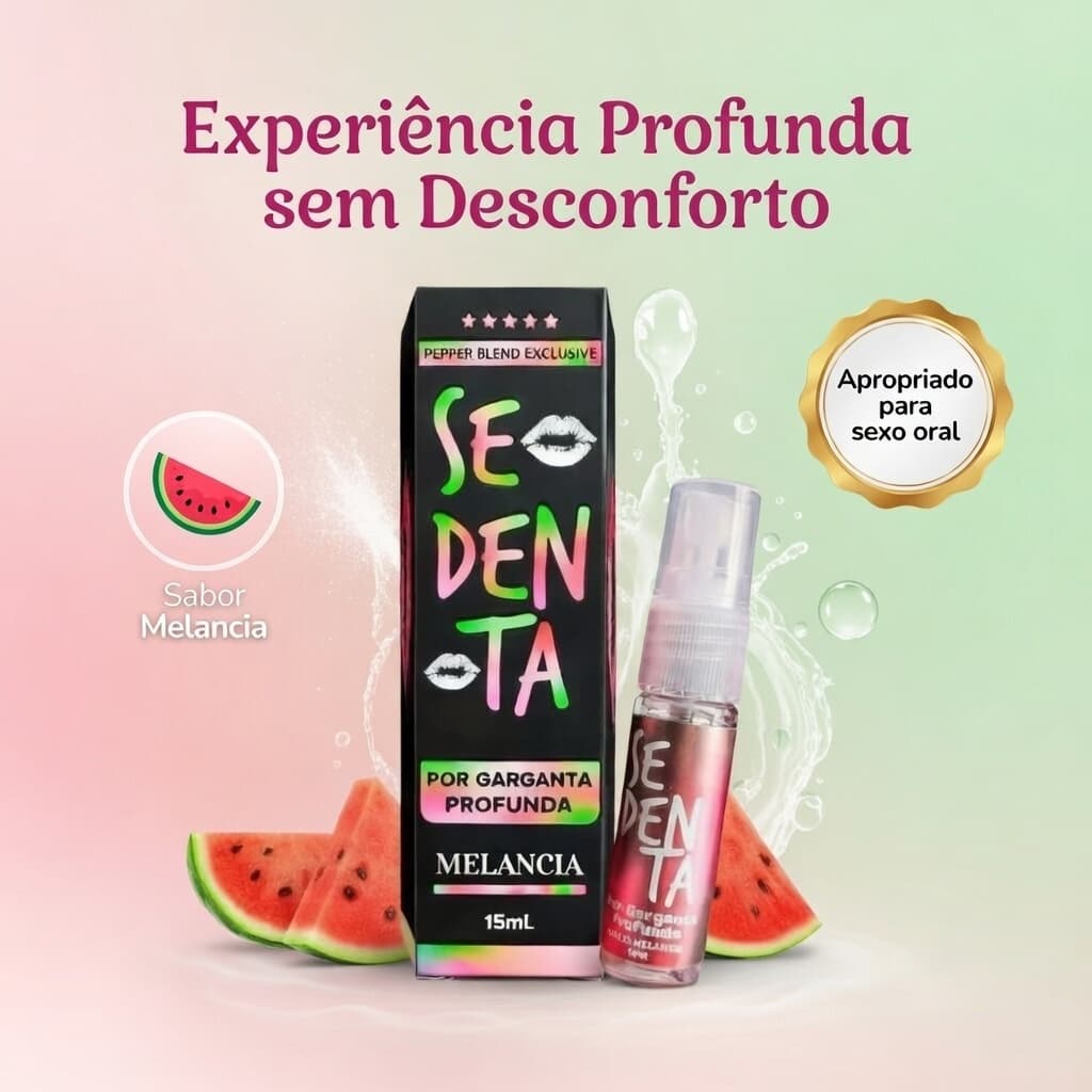 Sedenta Por Garganta Profunda Melancia Spray Pepper Blend | Envio Rápido