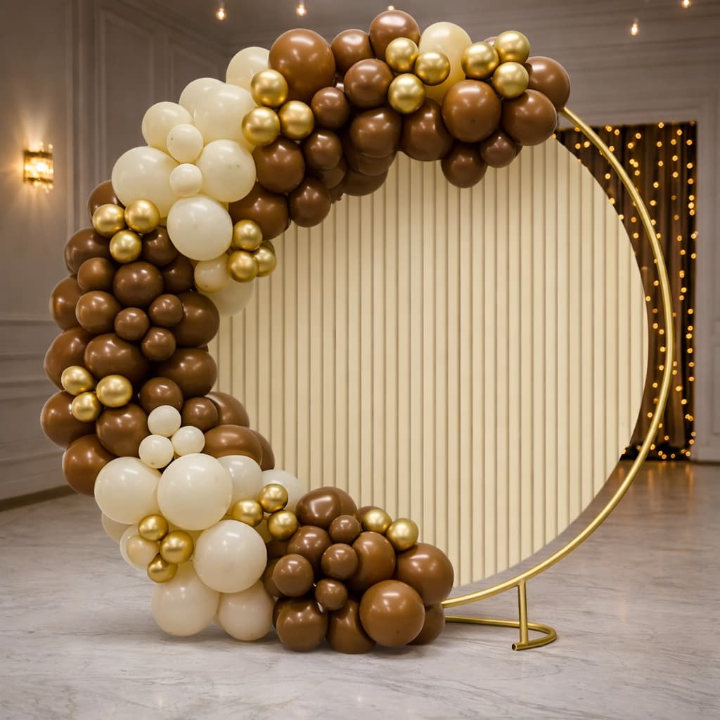 Kit 140 Balões Bexiga Festa Arco Desconstruido Decoração Aniversário