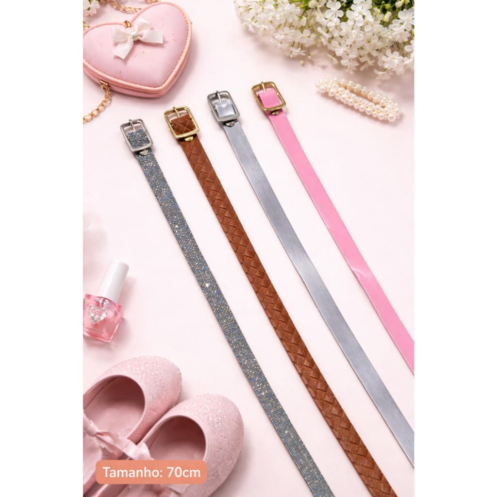 Cinto Infantil Menina Diversas Cores