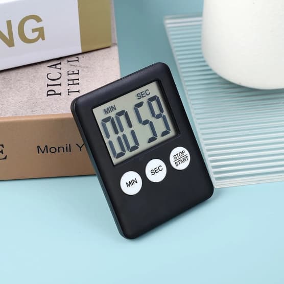 Temporizador Digital Magnético Alarme Sonoro Cronômetro Cozinha Estudo