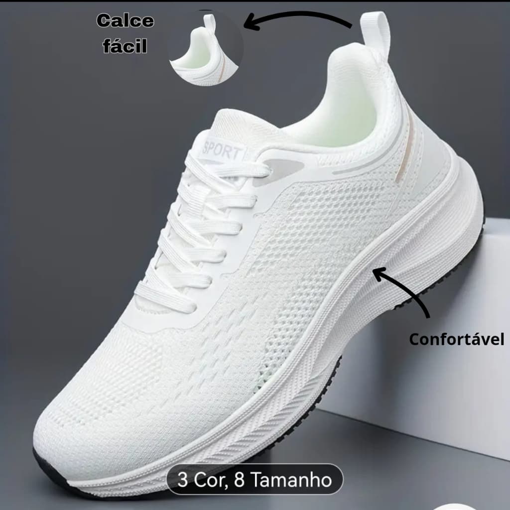 Tênis Masculino e Feminino Esportivo Casual Caminhada Treino Dia a Dia