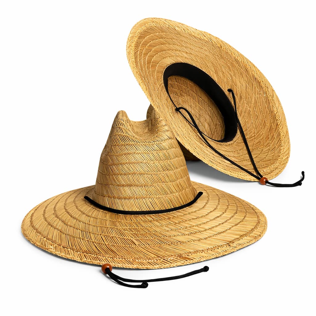 Chapéu de palha de Bambu Surf Praia Sombreiro Piscina Verão Mar