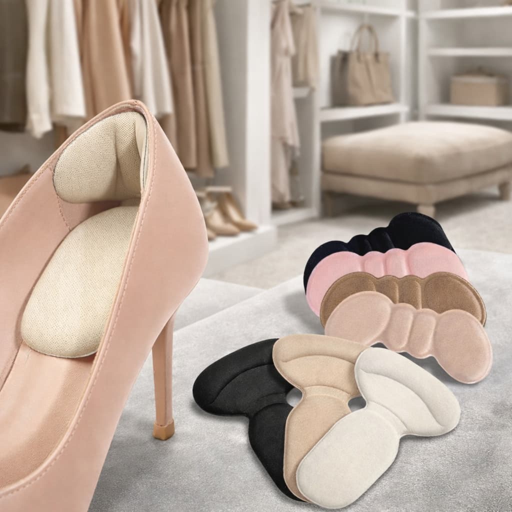 1 a 4 Pares Protetor Protetores De Calcanhar Almofada Confortável Adesivo