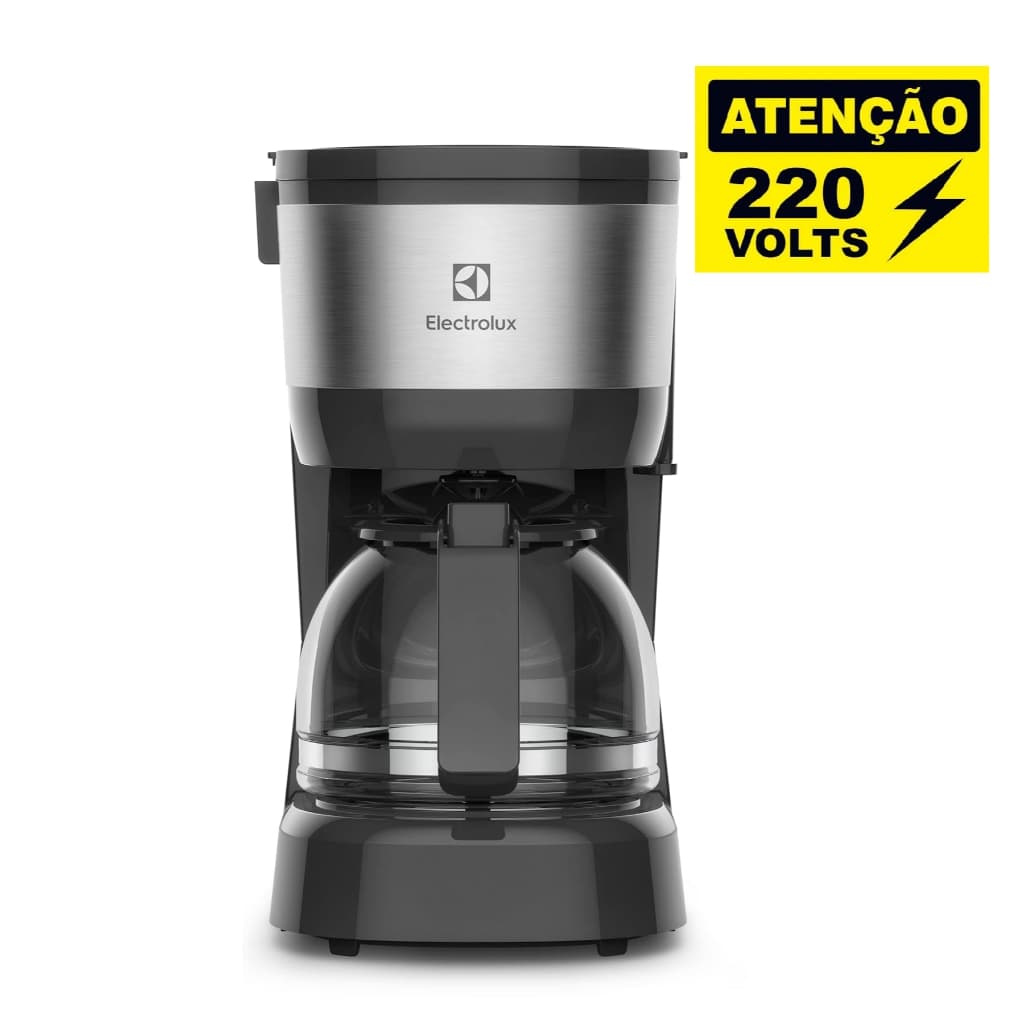 Cafeteira Elétrica Electrolux ECM10 Efficient Inox 220V Cinza