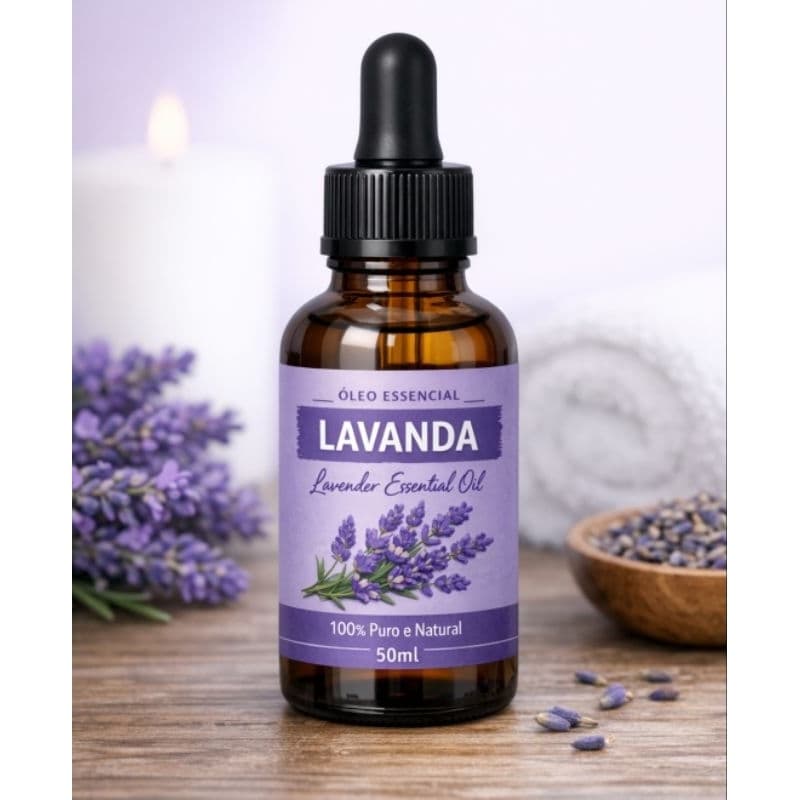 oleo essencial lavanda alecrim ricino semente de uva 50ml