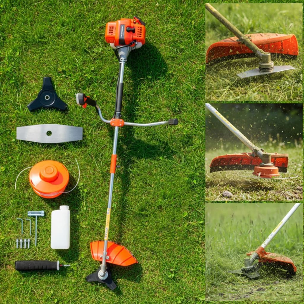 Roçadeira Nakasaki Multifuncional 75cc Á Gasolina Profissional Completa com Acessórios