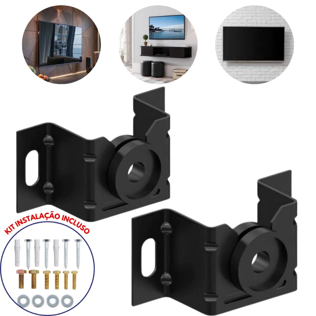 Suporte Universal Fixo Para Smart TV LED LCD 4K Parede Painel 10 24 32 43 50 55 60 75 100 Polegadas