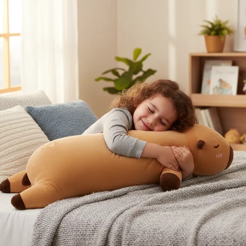 Xuxão Capivara Pelúcia Divertida Toque Acetinado Luxo