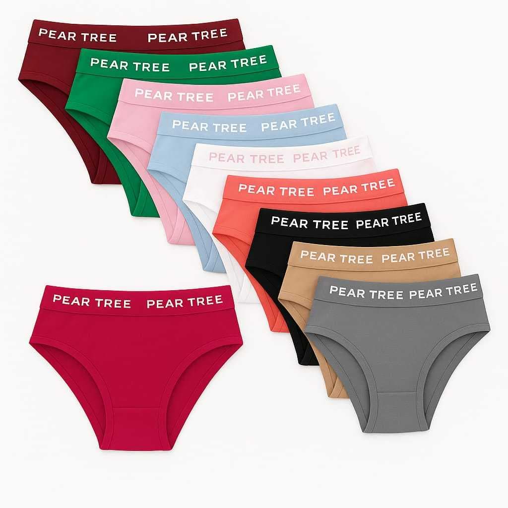 Kit Calcinha Infantil De 03 a 11 Anos 100 % Algodão