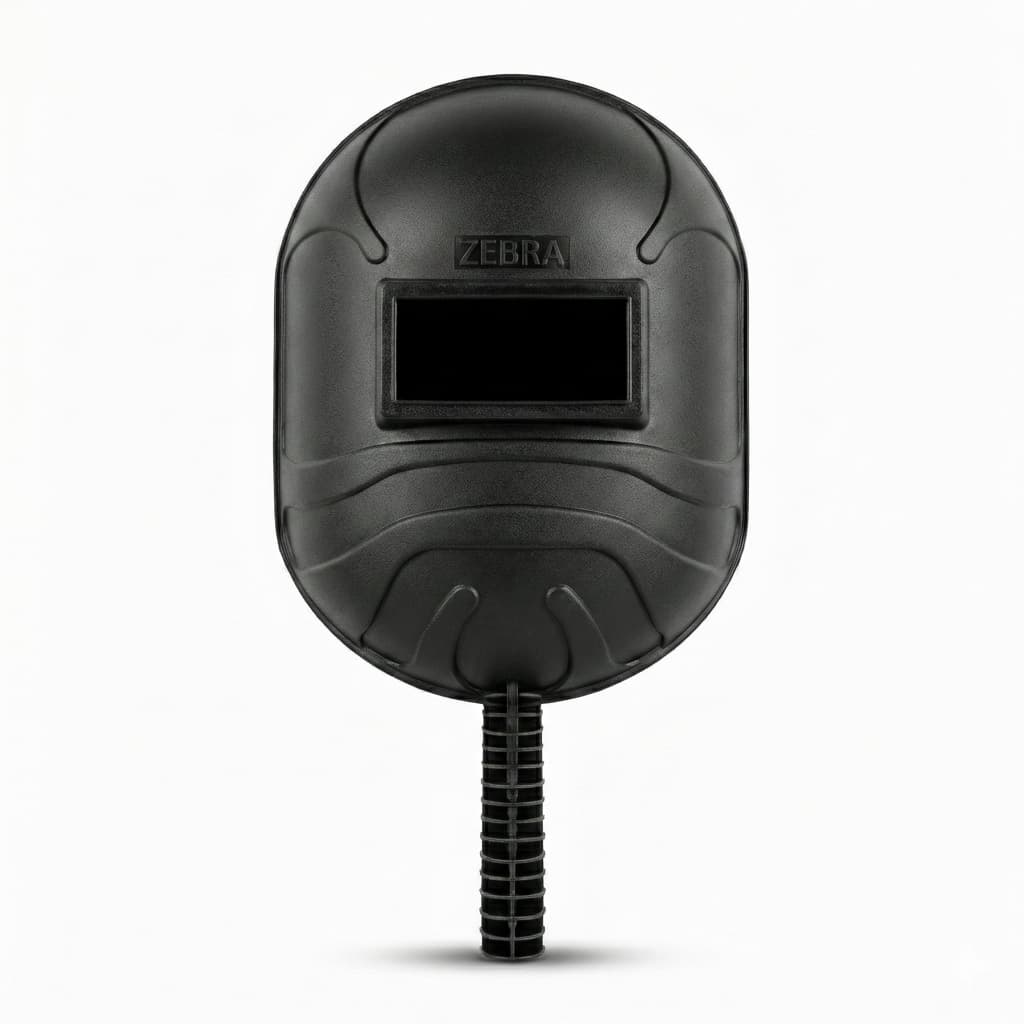 Máscara de Solda Zebra com Visor Escuro - Proteção Total e Fácil Substituição de Lentes