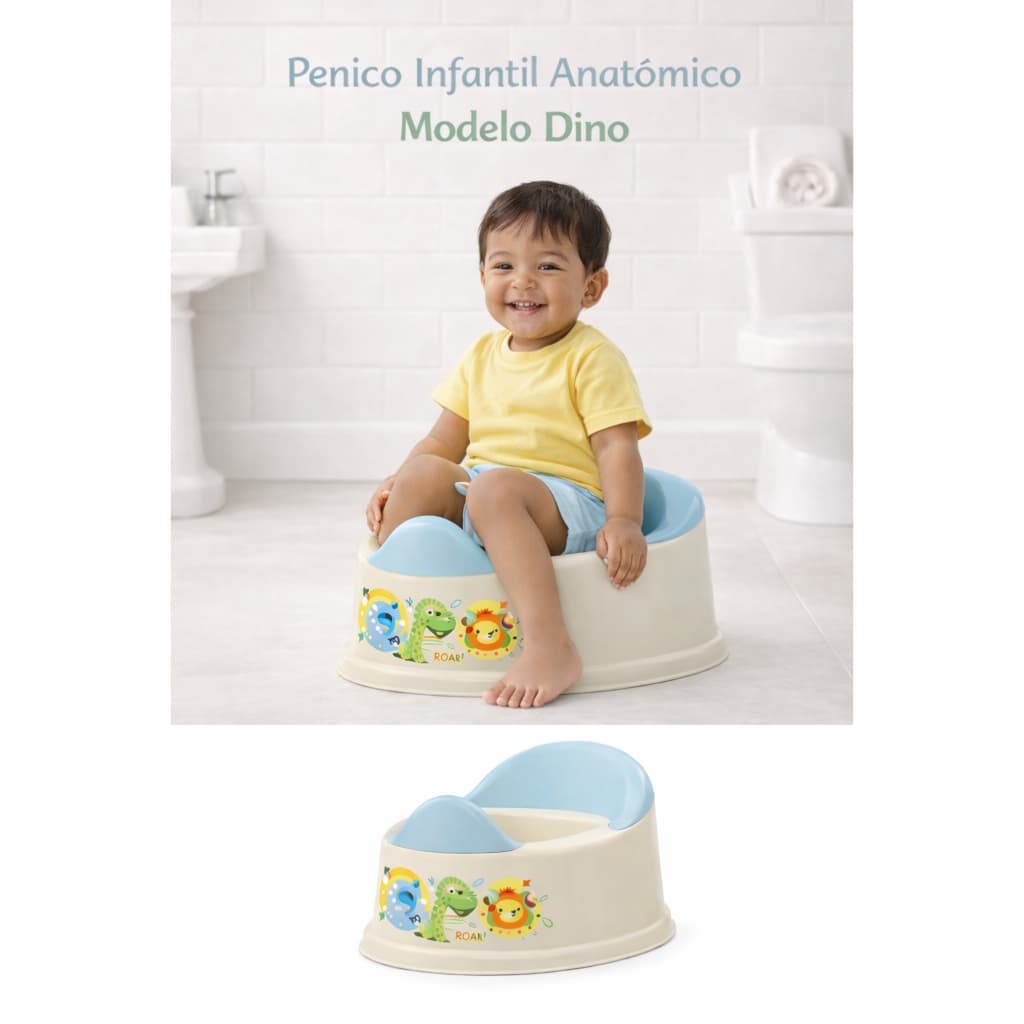 Penico Infantil Troninho Scorpion Standard Anatômico 30kg +12m Ballet Dino Zoo Desfralde