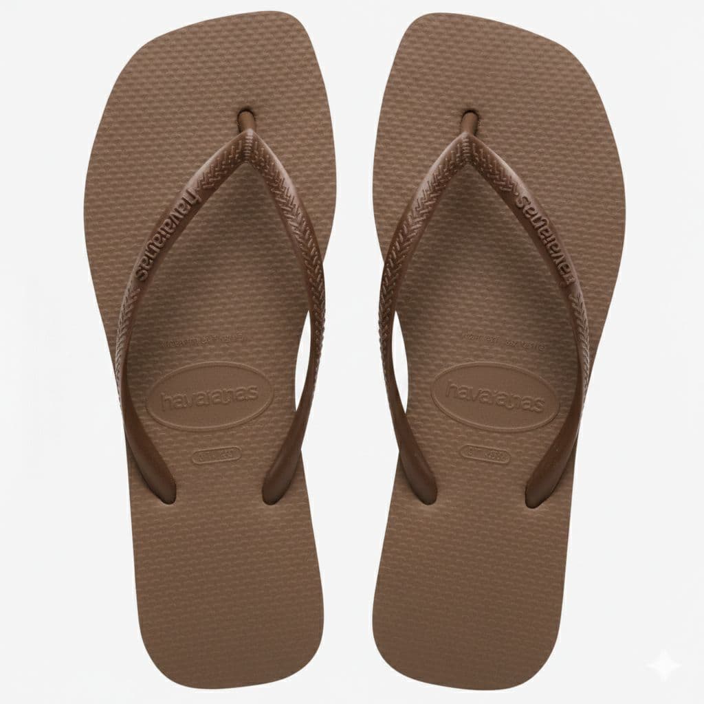 Chinelo Feminino Havaianas Slim Square Original Resistente Ultra Confortável Flexível Envio Imediato