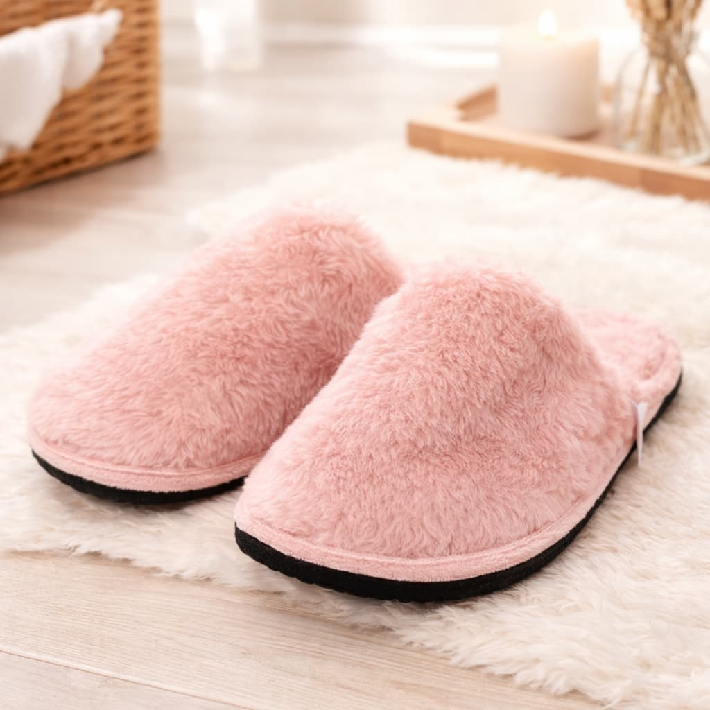 Pantufa Peluciada Forrada 33 a 44 Antiderrapante confortável quentinha