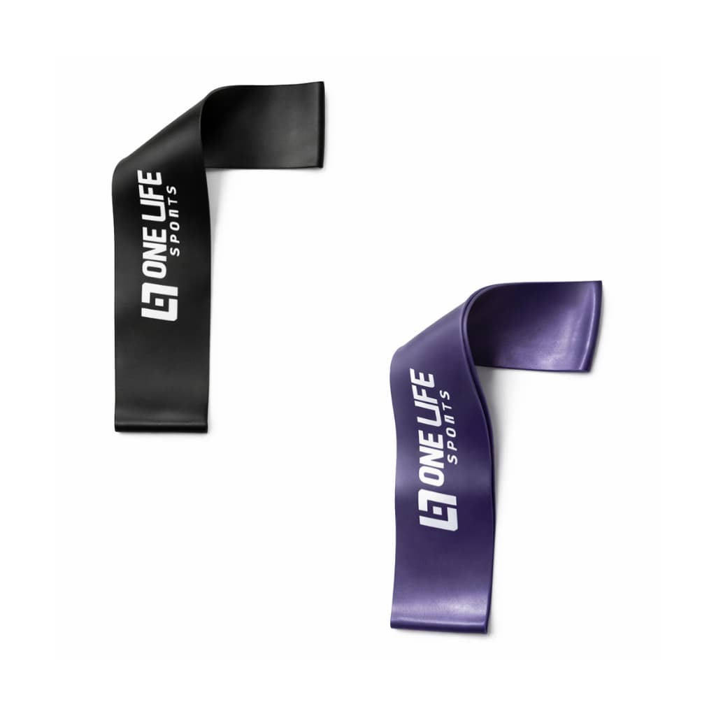 Kit Mini Band forte e extra forte - One Life Sports® | Fisioterapia e ativação de glúteos e pernas
