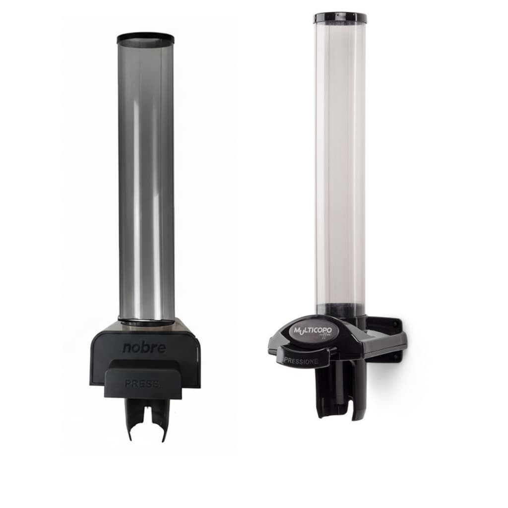 Kit Conjunto Suporte Porta Copo Descartável Para Água E Café Automático Nobre